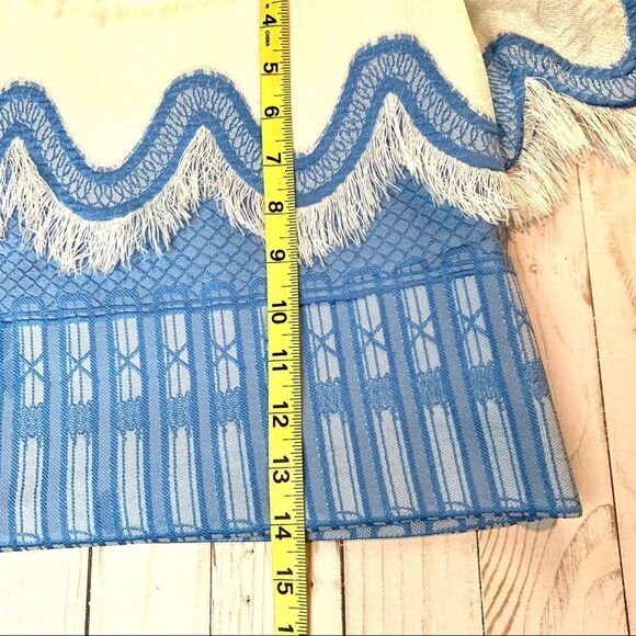 Jonathan Simkhai Fringe off the Shoulder CropTop S - Picture 6 of 8